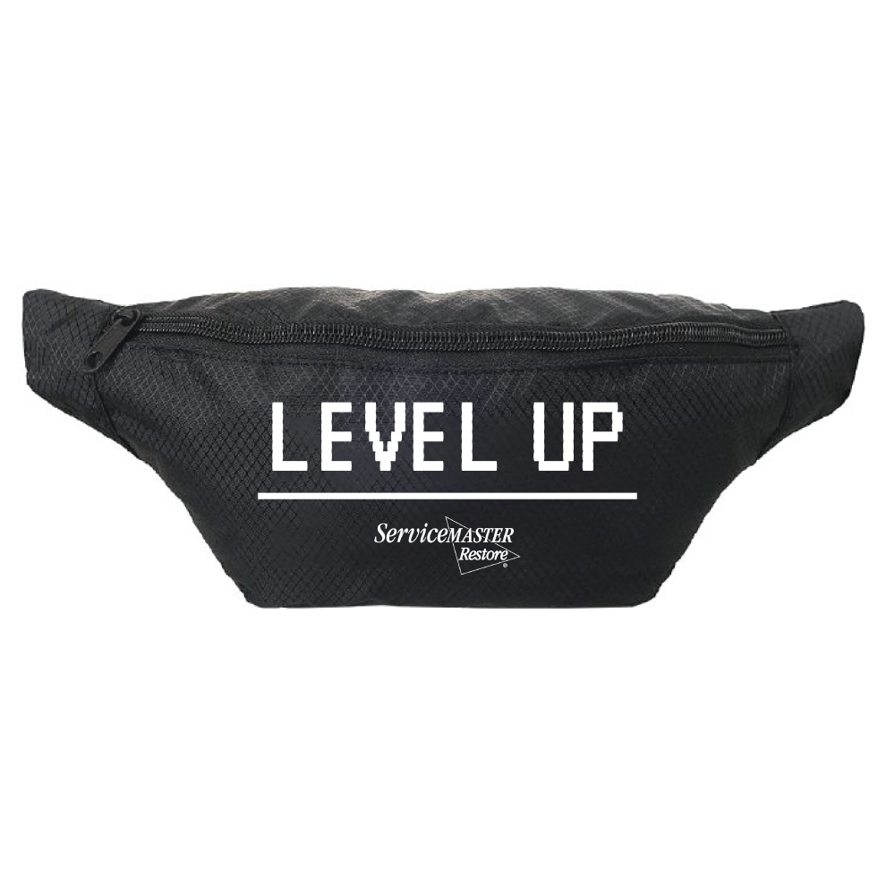 Restore Retro Black Fanny Pack