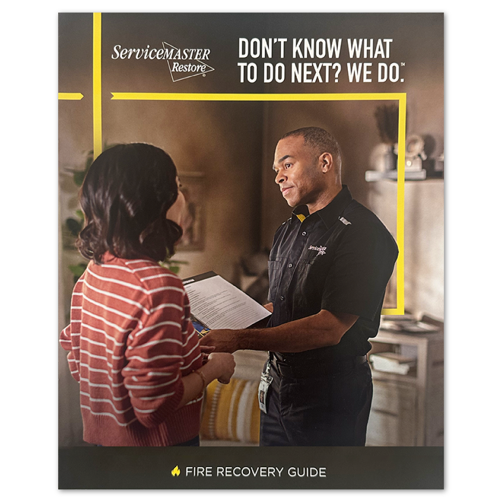 Restore - Fire Recovery Guide – ServiceMaster Promo Items
