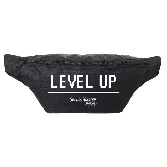 Restore Retro Black Fanny Pack