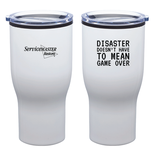 Restore Retro 28oz. White "Yeti" Style Tumbler