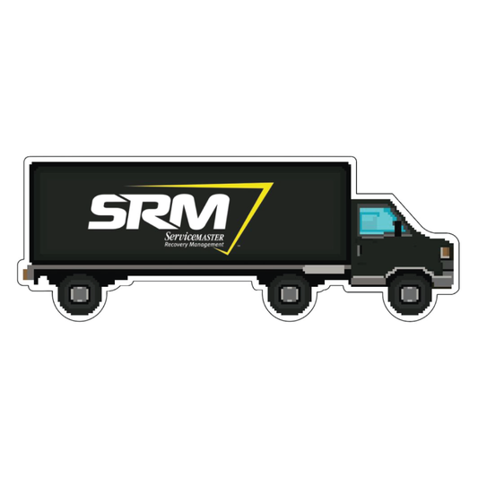 SRM Retro Black Lapel Pins